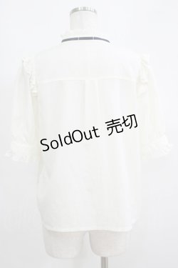画像3: axes femme POETIQUE / プチローズブラウス M オフ/ネイビー H-25-05-28-066-AX-BL-NS-ZH