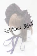 axes femme kawaii / ベルベットドールハーフボンネット  パープル H-25-05-28-079-AX-AC-NS-ZH
