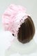 画像2: Angelic Pretty / スピンドルAngelic Princessハーフボンネット  ピンク H-25-05-28-080-AP-AC-NS-ZH (2)