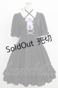 Amavel / Sweetie Ribbonワンピース Free ブラック/パープル H-25-05-28-010-CA-OP-NS-ZH