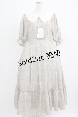 画像1: m petit by misako / NINA'sコラボ トワルドジュイワンピース L ベージュ H-25-05-29-001-LO-OP-NS-ZH