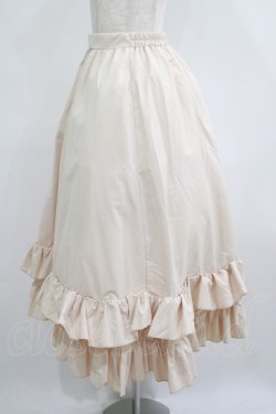 画像2: FLC / MINA*ティアードスカート S アイボリー H-25-05-29-025-LO-SK-NS-ZH