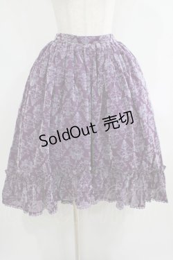 画像1: ALICE and the PIRATES / Magical Goat Skullスカート Free パープル H-25-05-29-028-PA-SK-NS-ZH
