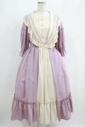 axes femme kawaii / マリアンヌワンピース M ラベンダー H-25-05-29-004-AX-OP-NS-ZH