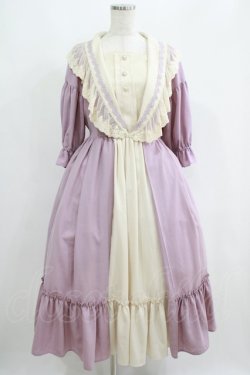 画像1: axes femme kawaii / マリアンヌワンピース M ラベンダー H-25-05-29-004-AX-OP-NS-ZH