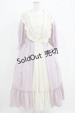 画像1: axes femme kawaii / マリアンヌワンピース M ラベンダー H-25-05-29-004-AX-OP-NS-ZH