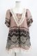 画像1: axes femme / ドットチュニック M ピンク H-25-05-29-035-AX-TO-NS-ZH (1)