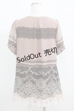 画像3: axes femme / ドットチュニック M ピンク H-25-05-29-035-AX-TO-NS-ZH
