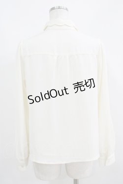 画像3: Fi.n.t / スカラップブラウス Free IVORY H-25-05-29-037-CA-BL-NS-ZH