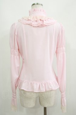 画像3: BABY,THE STARS SHINE BRIGHT / 立衿シフォンブラウス Free ピンク H-25-05-29-039-BA-BL-NS-ZH