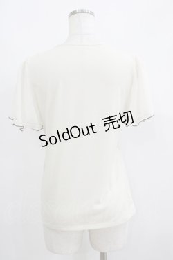 画像3: axes femme / リボンブローチ付きBL風PO M アイボリー H-25-05-29-053-AX-TO-NS-ZH