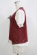 画像2: axes femme / トランプ刺繍ストライプトップス M ワイン H-25-05-29-057-AX-TO-NS-ZH (2)