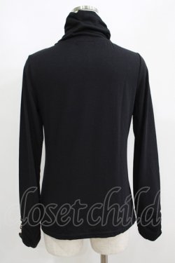 画像3: axes femme / 袖ギャザートップス M ブラック H-25-05-29-059-AX-TO-NS-ZH