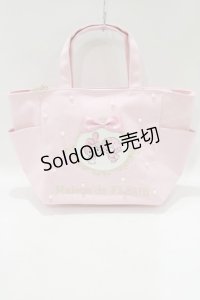 Maison de FLEUR / My Melody パールサイドポケットSトート  ピンク H-25-05-29-065-LO-BG-NS-ZH