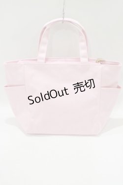 画像2: Maison de FLEUR / My Melody パールサイドポケットSトート  ピンク H-25-05-29-065-LO-BG-NS-ZH