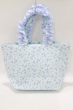 画像2: Maison de FLEUR / シナモロールフリルハンドルトートバッグ  サックス H-25-05-29-067-LO-BG-NS-ZH