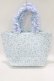画像2: Maison de FLEUR / シナモロールフリルハンドルトートバッグ  サックス H-25-05-29-067-LO-BG-NS-ZH (2)