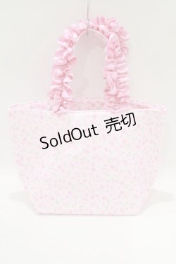 画像2: Maison de FLEUR / マイメロディフリルハンドルトートバッグ  ピンク H-25-05-29-068-LO-BG-NS-ZH