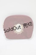 Maison de FLEUR / レースティッシュケース  ボルドー H-25-05-29-071-LO-ZA-NS-ZH