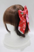 Angelic Pretty / Wrapping Cherryリボンクリップ  レッド H-25-05-29-077-AP-AC-NS-ZH