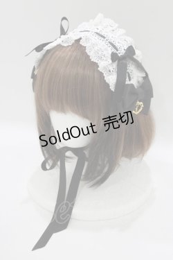 画像1: BABY,THE STARS SHINE BRIGHT / プリンセスドロップヘッドドレス  ブラック H-25-05-29-078-BA-AC-NS-ZH