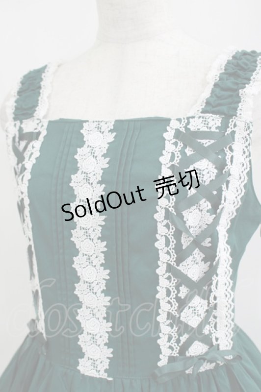 画像4: BABY,THE STARS SHINE BRIGHT / ミルフィーユジャンパースカート Free グリーン H-25-05-29-009-BA-OP-NS-ZH (4)