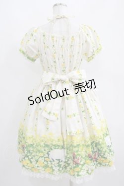 画像3: Innocent World / 土田穣うさぎとりすレースワンピース Free 生成り H-25-05-29-012-IW-OP-NS-ZH