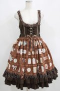 metamorphose / Classic Tea House ジャンパースカート サイズ1 ブラウン H-25-05-29-017-ME-OP-NS-ZH