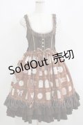 metamorphose / Classic Tea House ジャンパースカート サイズ1 ブラウン H-25-05-29-017-ME-OP-NS-ZH