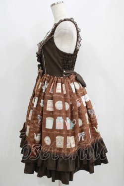 画像2: metamorphose / Classic Tea House ジャンパースカート サイズ1 ブラウン H-25-05-29-017-ME-OP-NS-ZH