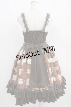 画像3: metamorphose / Classic Tea House ジャンパースカート サイズ1 ブラウン H-25-05-29-017-ME-OP-NS-ZH
