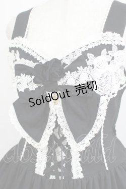 画像4: BABY,THE STARS SHINE BRIGHT / 薔薇の乙女ジャンパースカート Free ブラック H-25-05-29-018-BA-OP-NS-ZH