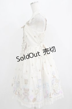 画像2: Angelic Pretty / 涙のグラスボトルジャンパースカート Free ベージュ H-25-05-29-019-AP-TO-NS-ZH
