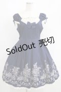 BABY,THE STARS SHINE BRIGHT / 花車刺しゅうヨークジャンパースカート Free ネイビー H-25-05-29-020-BA-OP-NS-ZH