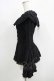 画像2: ATELIER PIERROT / Decay Gauze Blouse  黒 H-25-06-01-030-EL-BL-KB-ZH (2)