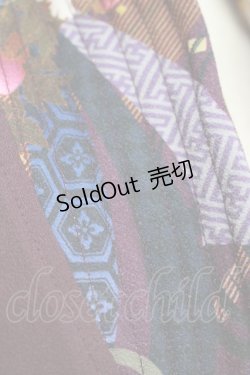 画像4: Qutie Frash / 着物ショートボレロ  紫 H-25-06-01-032-QU-TO-KB-ZH