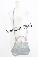 Jean Paul GAULTIER / Vサイバーガマ口2wayバッグ  グリーン H-25-06-01-048-GO-BG-KB-ZH