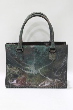 画像1: Jean Paul GAULTIER / Vサイバーハンドバッグ  グリーン H-25-06-01-049-GO-BG-KB-ZH