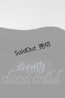 画像3: STIGMATA / プリント半袖カットソー XXS 黒 H-25-06-01-1062-GO-TO-KB-ZH