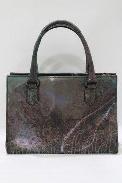 画像3: Jean Paul GAULTIER / Vサイバーハンドバッグ  グリーン H-25-06-01-049-GO-BG-KB-ZH
