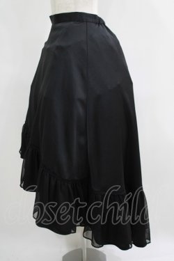 画像2: abilletage / フィッシュテールスカート 3 黒 H-25-06-01-008-GO-SK-KB-ZH
