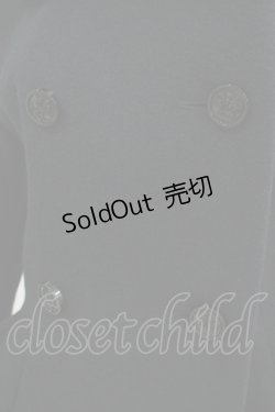 画像4: Moi-meme-Moitie / ファー付きバッスルコート 9号 黒 H-25-06-01-001-MO-CO-KB-ZT-C041