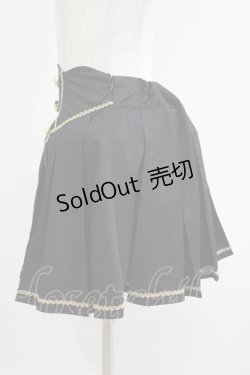 画像2: MA / ネコミミ騎士団メタル・ブレード・スカート弐  ブラック×ゴールド H-25-06-01-011-PU-SK-KB-ZH