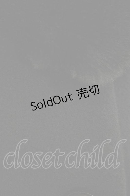 画像5: Moi-meme-Moitie / ファー付きバッスルコート 9号 黒 H-25-06-01-001-MO-CO-KB-ZT-C041 (5)