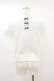 画像2: An MILLE / リボンデコTシャツ Free ホワイト H-25-06-03-050-EL-TS-NS-ZH (2)