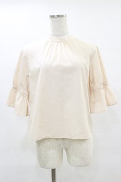画像1: LEBECCA boutique / あなたと進めるコットンブラウス Free ベージュ H-25-06-03-051-EL-BL-NS-ZH