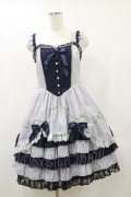 BABY,THE STARS SHINE BRIGHT / mon petit loulouドールジャンパースカート Free サックス/ネイビー H-25-06-03-076-BA-OP-NS-ZH