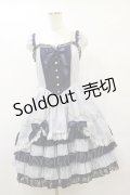 BABY,THE STARS SHINE BRIGHT / mon petit loulouドールジャンパースカート Free サックス/ネイビー H-25-06-03-076-BA-OP-NS-ZH