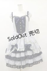 BABY,THE STARS SHINE BRIGHT / mon petit loulouドールジャンパースカート Free サックス/ネイビー H-25-06-03-076-BA-OP-NS-ZH