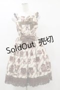 Angelic Pretty / Bear’s Chocolaterieジャンパースカート Free アイボリー H-25-06-03-078-AP-OP-NS-ZH
